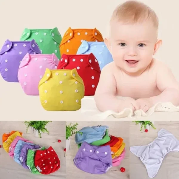 Washable baby diaper